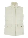 Moncler Doudoune Sans Manches Besset In White