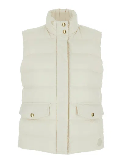 Moncler Women Besset Vest In White