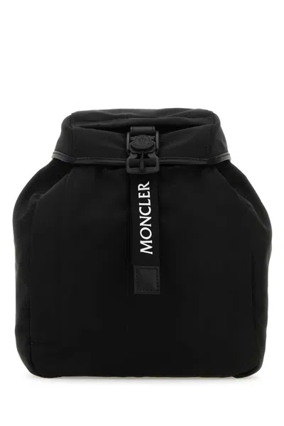 Moncler Women Black Polyester Trick Backpack