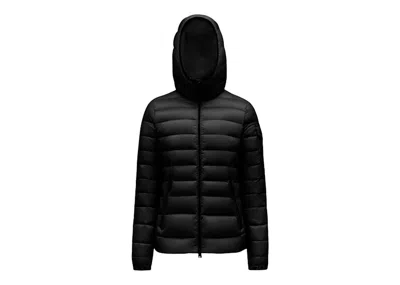 Pre-owned Moncler Women's Bles Short Down Jacket In Black