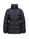 Moncler Women Brossette Short Down Jacket Black In Black