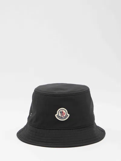 Moncler Women Bucket Hat In Black