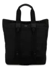 Moncler Black Canvas Shopping Bag