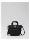 Moncler Micro Caradoc Tote Bag In Black