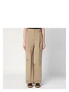 Moncler Logo Patch Straight Cargo Pants