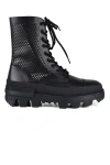 Moncler Women Carinne Ankle Boots In Black