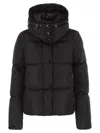 Moncler Castelnou Short Down Jacket In Black