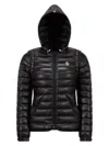 Moncler Karura Transformable Shiny Black Puffer Jacket