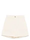 Moncler Women's Cotton Shorts In White