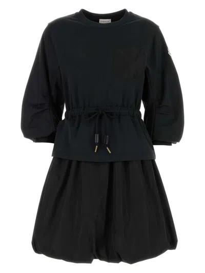 MONCLER WOMEN'S COTTON SWEATSHIRT DRESS