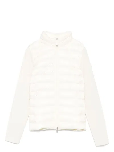 Moncler Women's Cozy Padded Cardigan Sweater