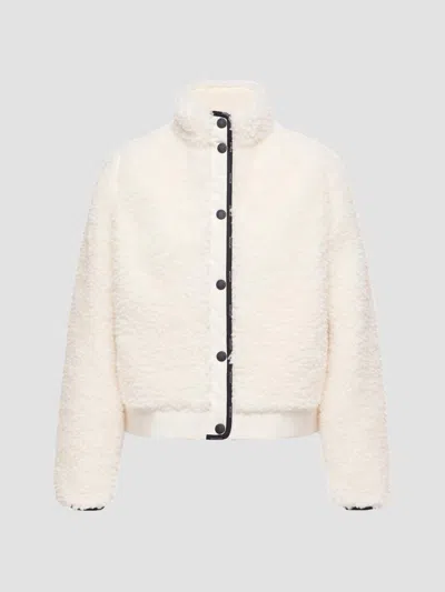 Moncler Women's Down-filled Cardigan In Neutral