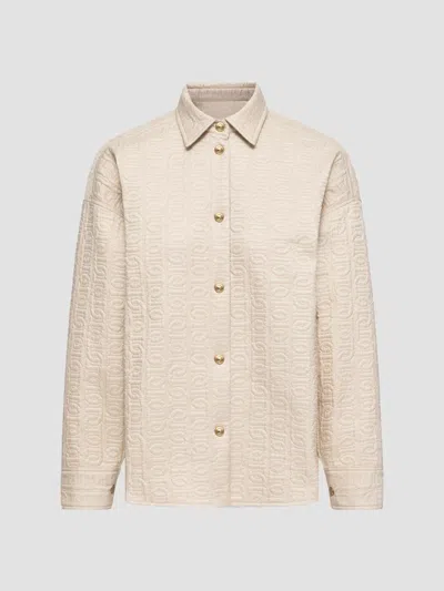 Moncler Women's Down-filled Shacket In Neutral