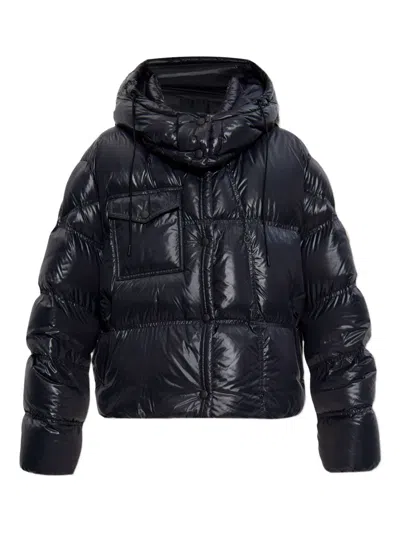 Moncler Women Erea Short Down Jacket In Black