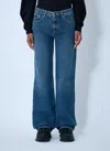 Moncler Women Five-pocket Jeans In Blue