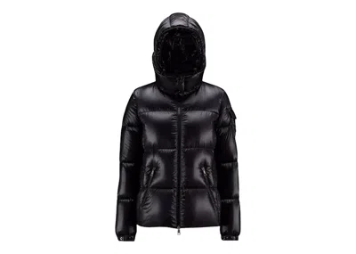Pre-owned Moncler Women's Fourmine Short Down Jacket In Black