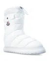 Moncler Gaia Quilted Nylon Pocket Snow Boots In White