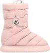 Moncler Gaia Pocket Padded Snow Boots In Pink