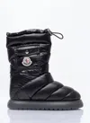 Moncler Women Gaia Pocket Mid Snow Boots In Black