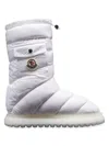 Moncler Women's Gaia Pocket Mid Snow Boots In White