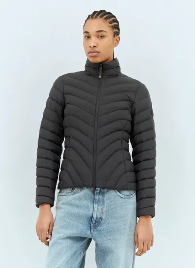 Moncler Women Grange Short Down Jacket In Black