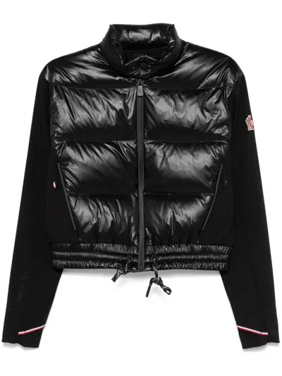 Moncler Women Grenoble Padded Zip-up Jersey Cardigan