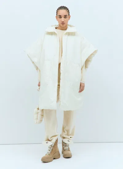 Moncler Women Hooded Padded Cape
