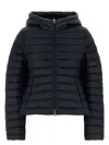 Moncler Midnight Blue Nylon Ice Down Jacket In 778 Marine