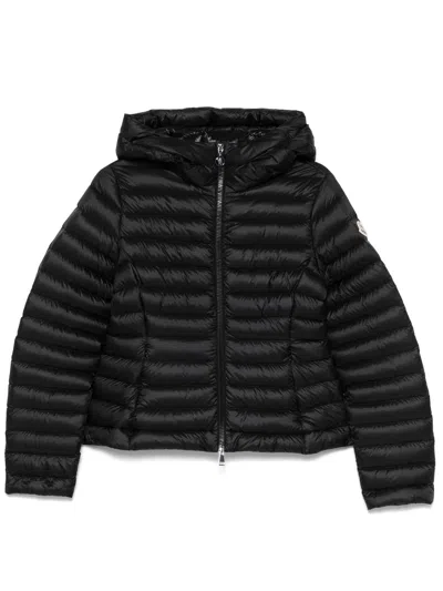 Moncler Kids Kaukura Quilted Shell Jacket (12-14 Years) In Black