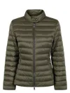 Moncler Women Igelle Short Down Jacket In Green