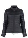 Moncler Women Verrerie Short Down Jacket In Black