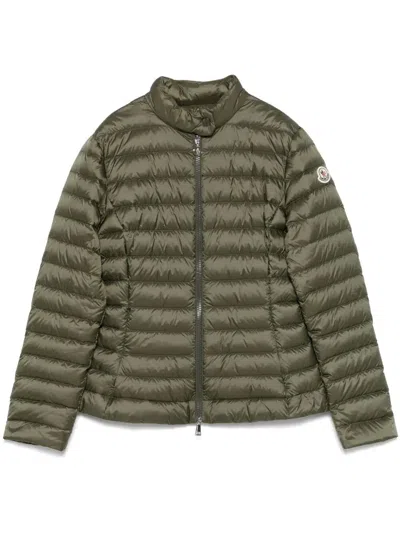 Moncler Women Igelle Lightweight Padded Jacket In Green