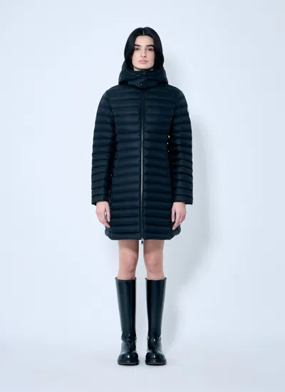 Moncler Women Igelong Hooded Down Jacket In Black