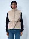 Moncler Women Joui Teddy Down Vest