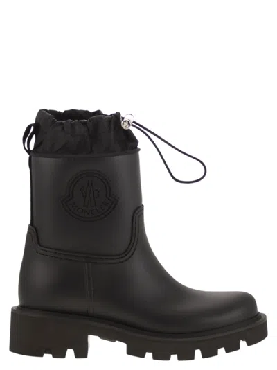 Moncler Women Kickstream - Rain Boots In Black