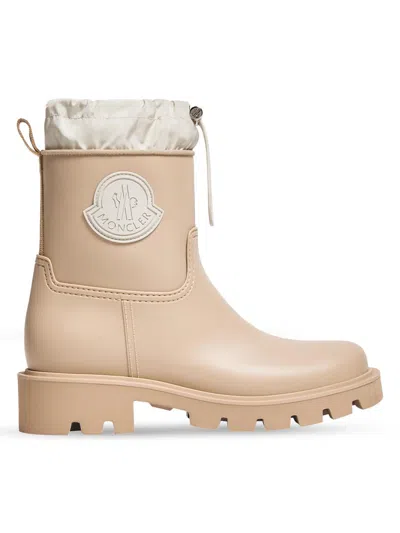 Moncler Women's Kickstream Boots In Neutral
