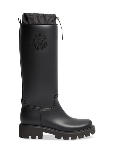 Moncler Women's Kickstream High Boots In Black