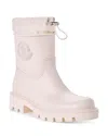 Moncler Women's Kickstream Rain Booties In White
