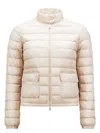Moncler Lans Short Down Jacket In Pink