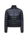 Moncler Slim Fit Long Season Coat For Women In Black