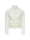 Moncler Lans Short Down Jacket In White