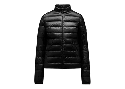 Pre-owned Moncler Women's Larmor Short Down Jacket In Black