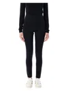 Moncler Slim Pants In Black