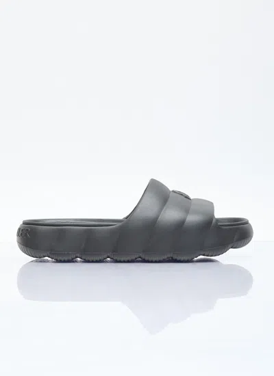 Moncler Women Lilo Slides In Black