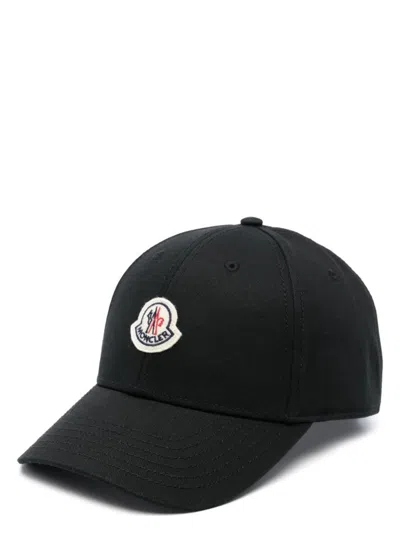 MONCLER WOMEN'S LOGO COTTON BASEBALL CAP