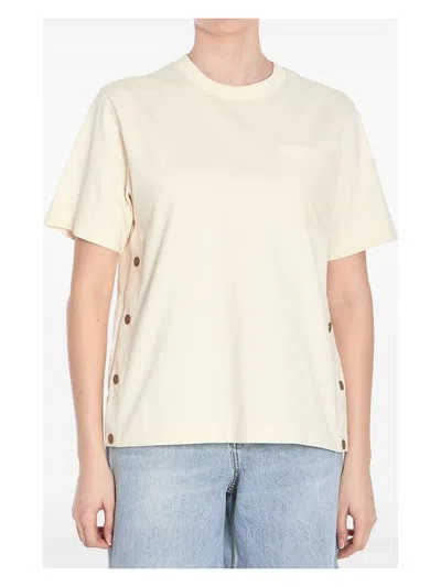 MONCLER WOMEN'S LOGO COTTON T-SHIRT