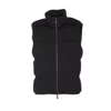 Moncler Women Logo Padded Vest In Black