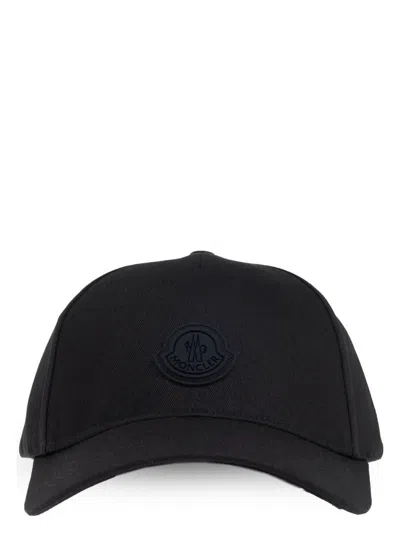 MONCLER WOMEN'S LOGO PATCH CAP