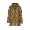 Moncler Women Lombi Short Parka In Green
