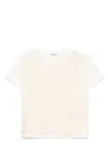 Moncler Women's Mc Lace T-shirt In Natural